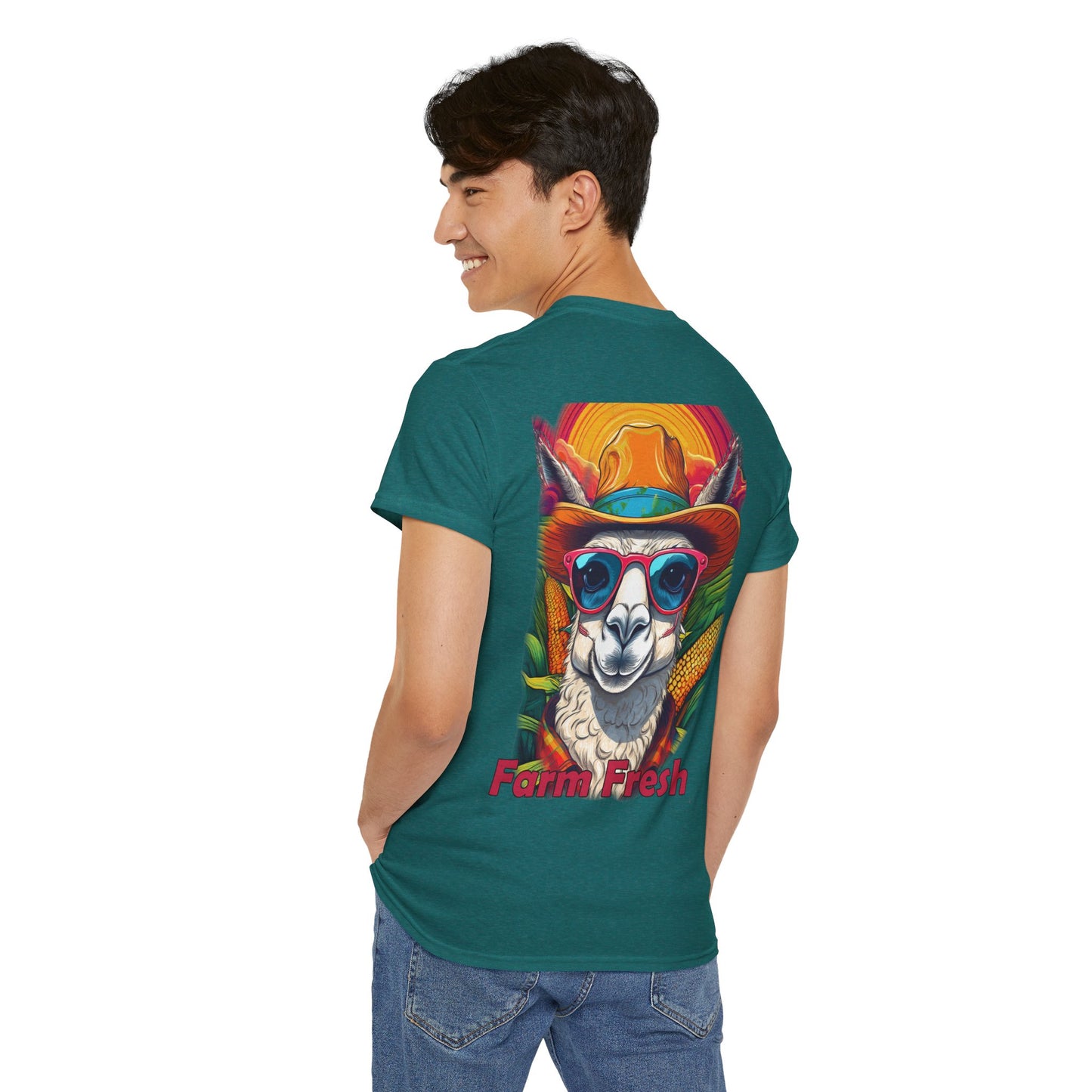T-Shirt - Work Llama with Sunglasses