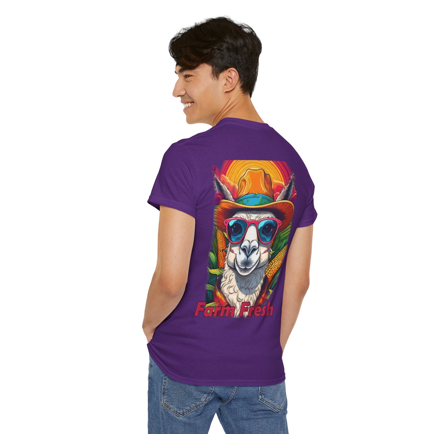 T-Shirt - Work Llama with Sunglasses