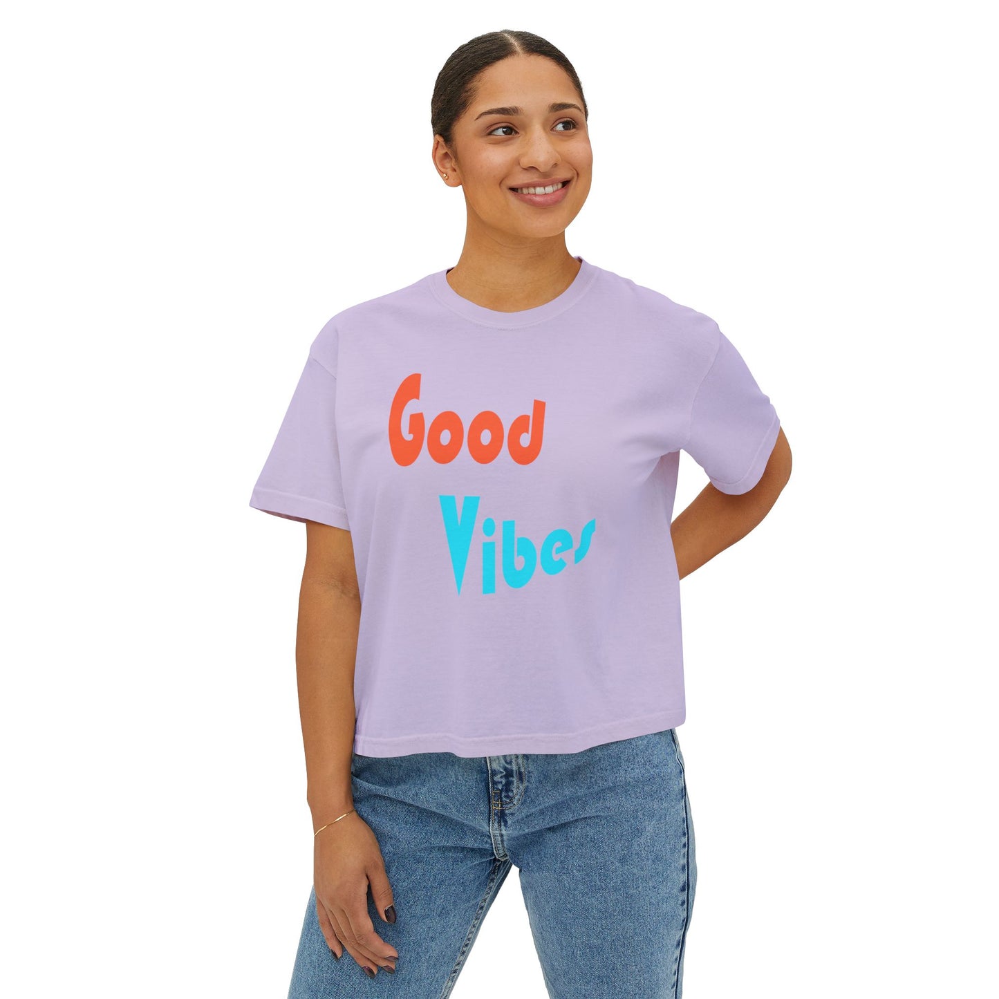 Good Vibes Women's Boxy Tee