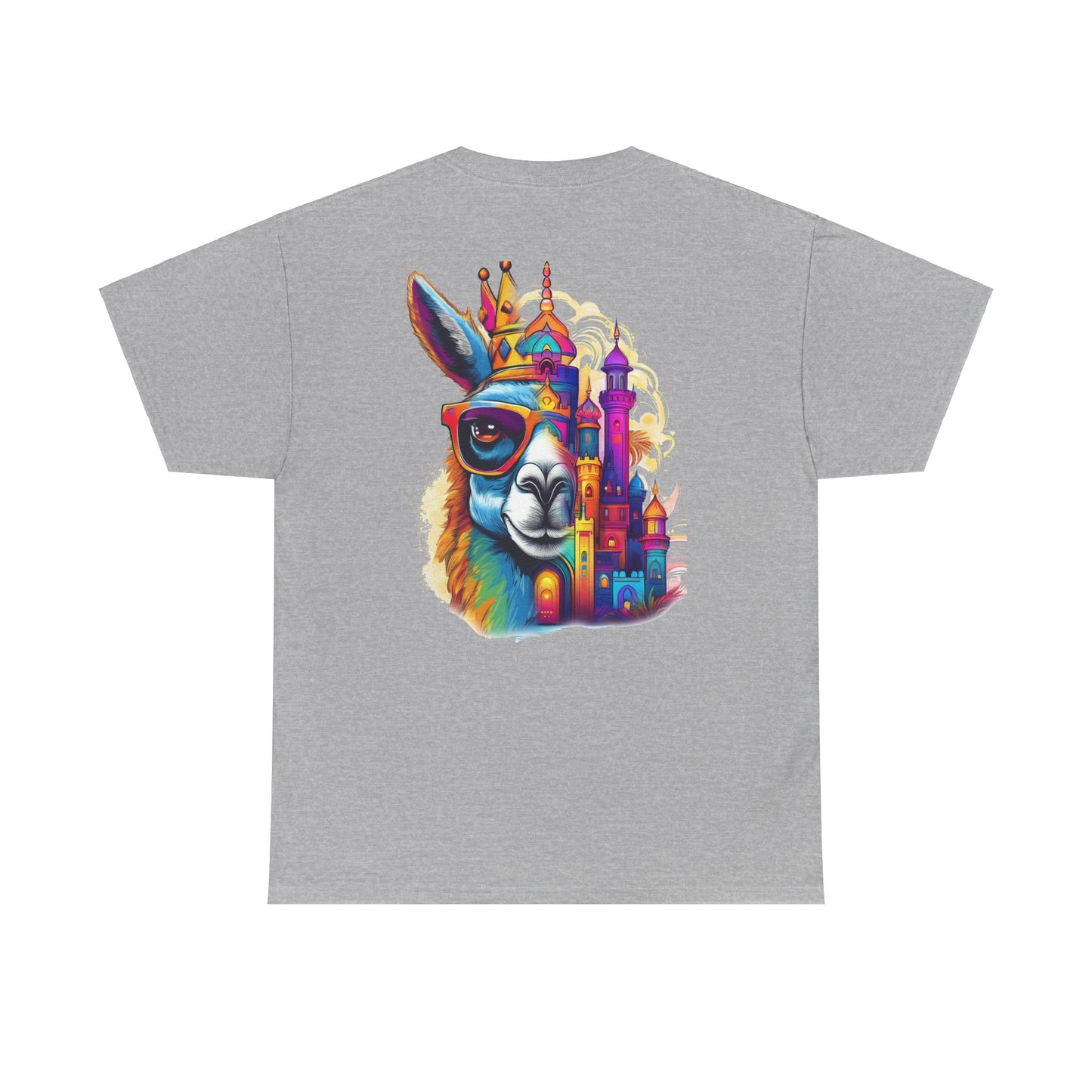 T-Shirt - Royal Llama with Sunglasses