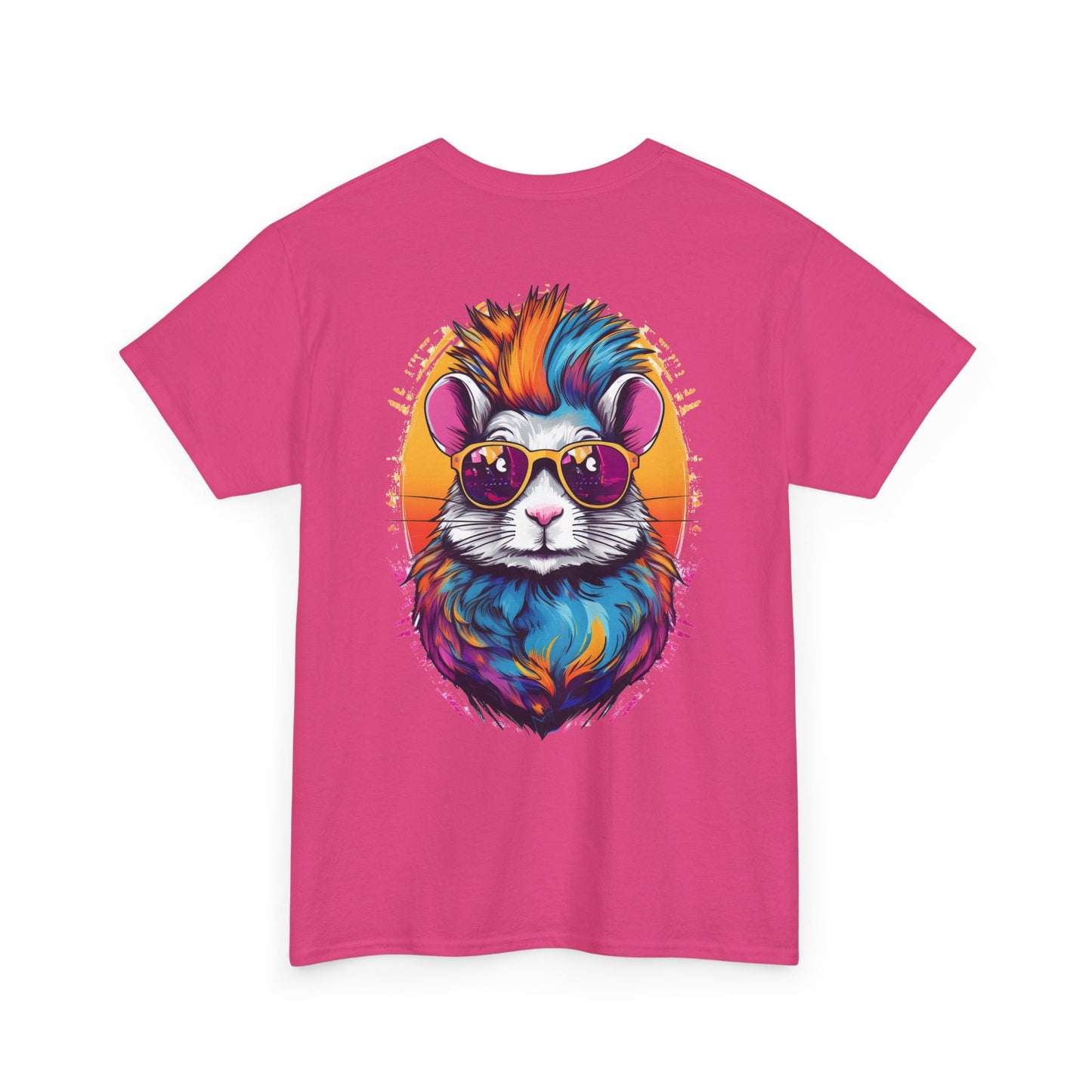 T-Shirt - Psychedelic Gerbil with Sunglasses