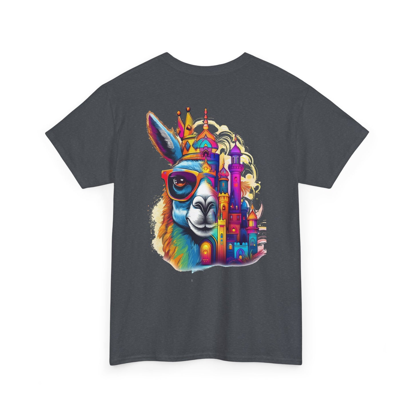 T-Shirt - Royal Llama with Sunglasses