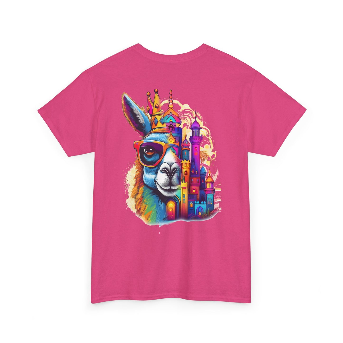 T-Shirt - Royal Llama with Sunglasses