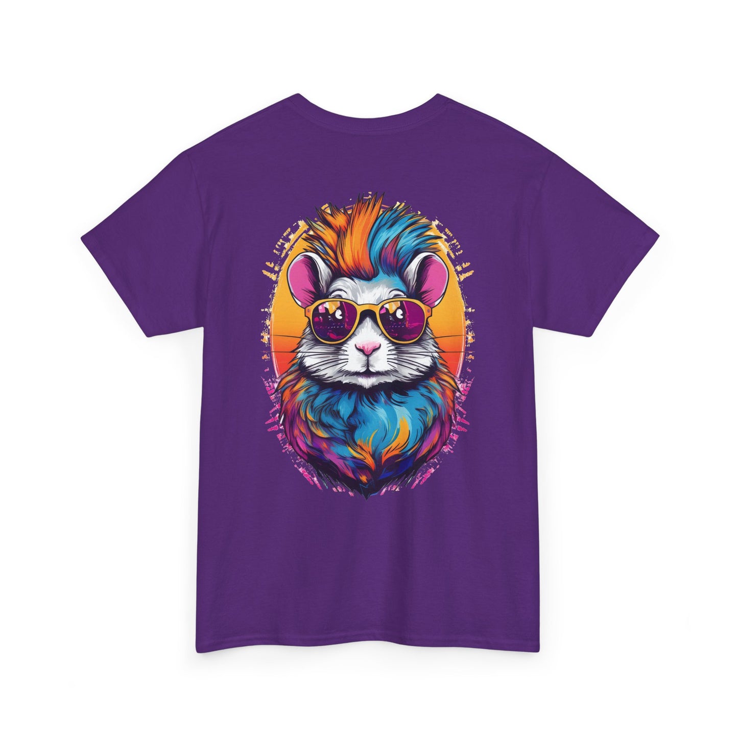 T-Shirt - Psychedelic Gerbil with Sunglasses