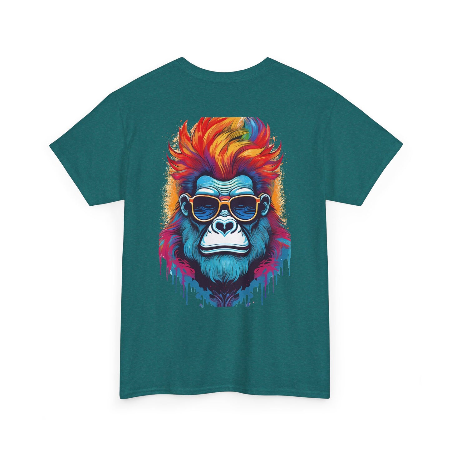 T-Shirt - Psychedelic Gorilla with Sunglasses