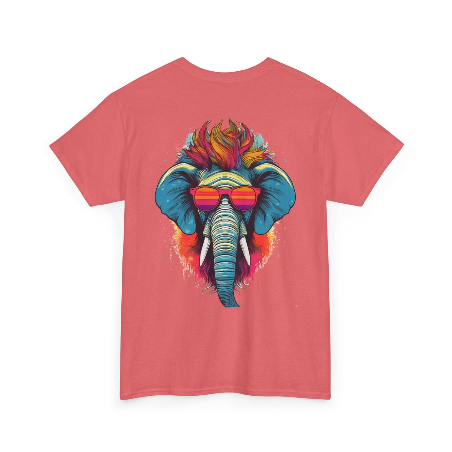 T-Shirt - Psychedelic Elephant with Sunglasses