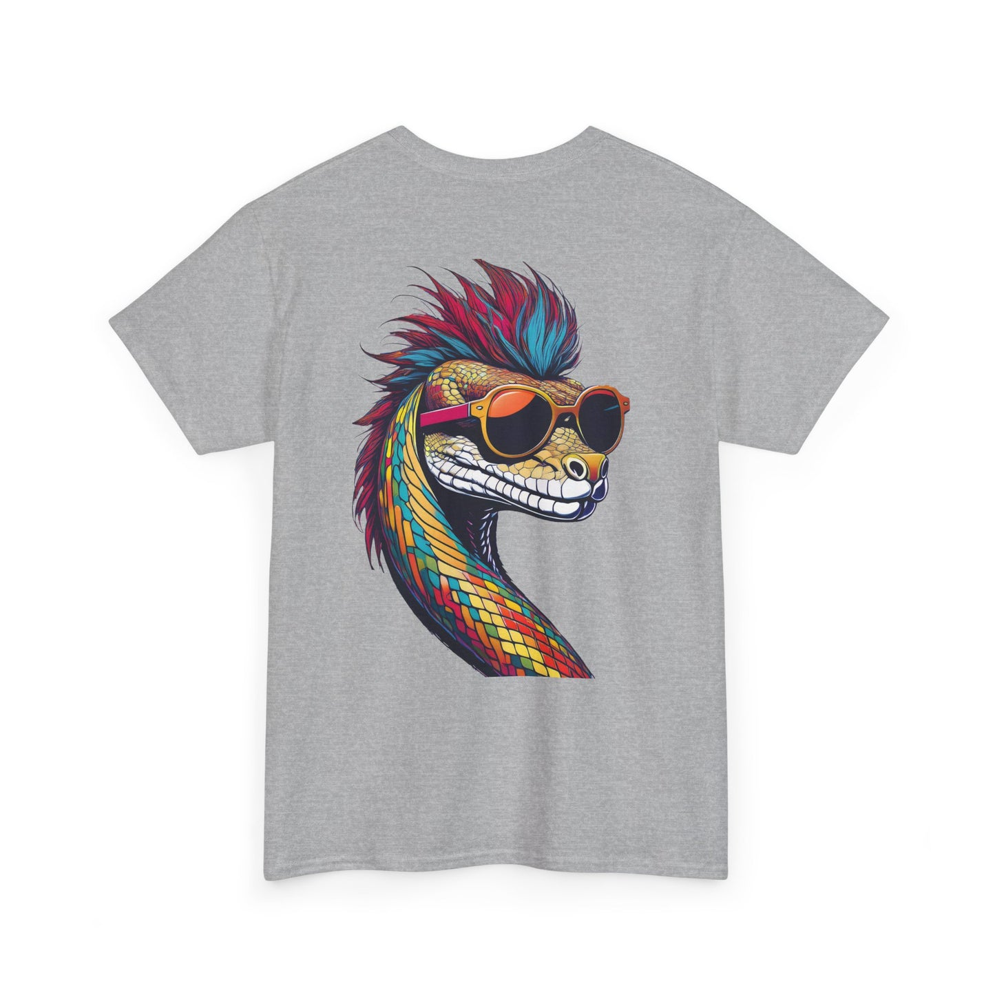 T-Shirt - Psychedelic Snake with Sunglasses