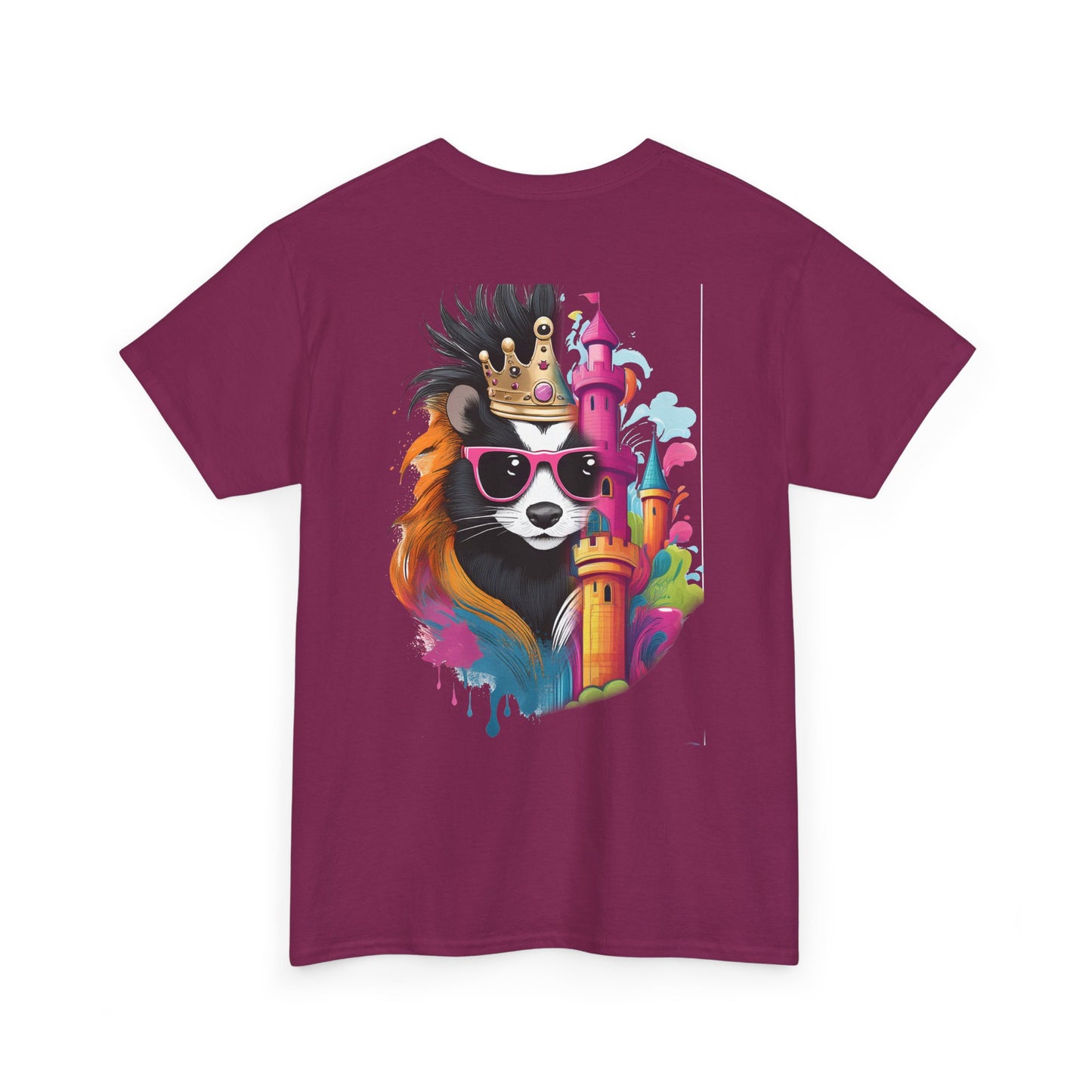 T-Shirt - Royal Skunk with Sunglasses