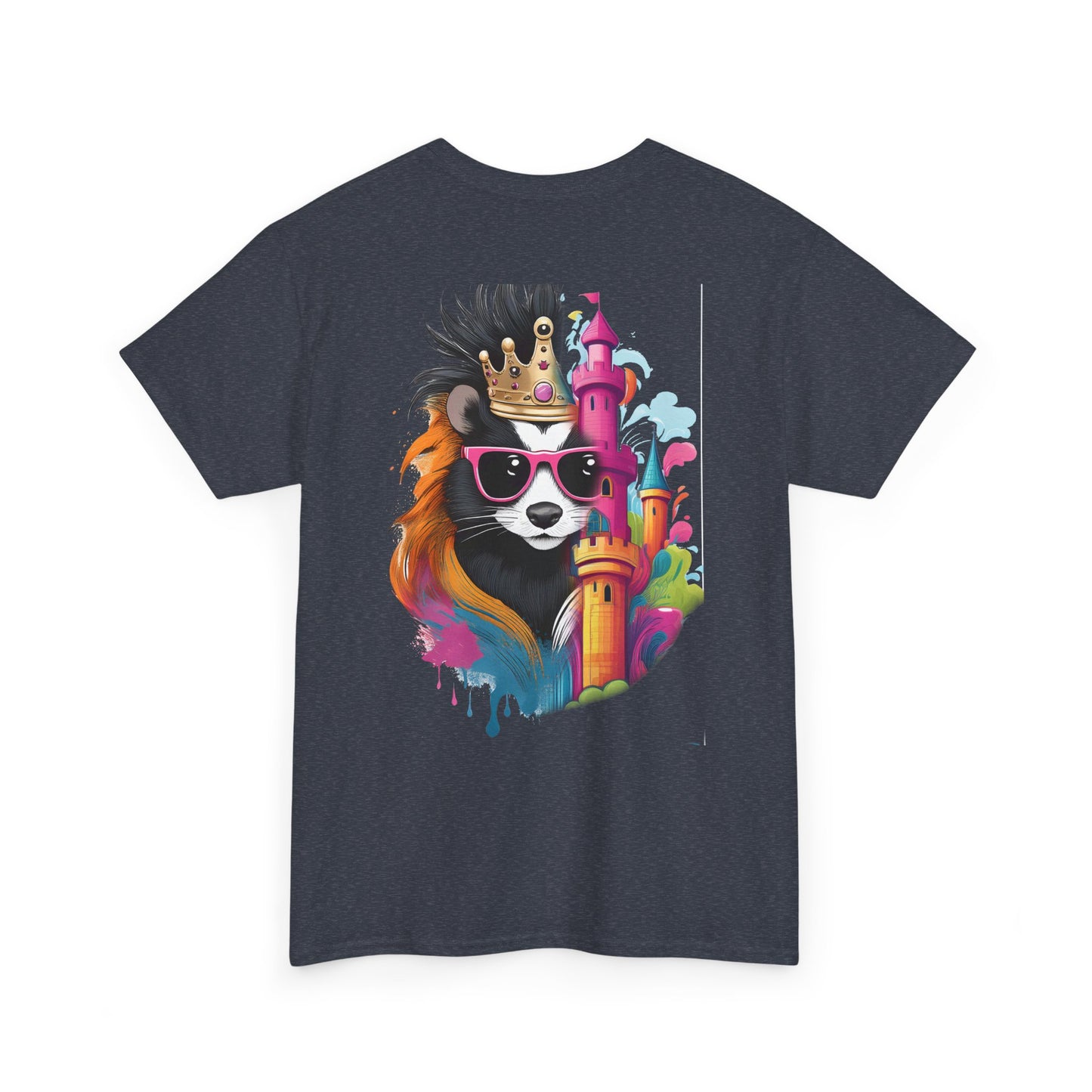 T-Shirt - Royal Skunk with Sunglasses