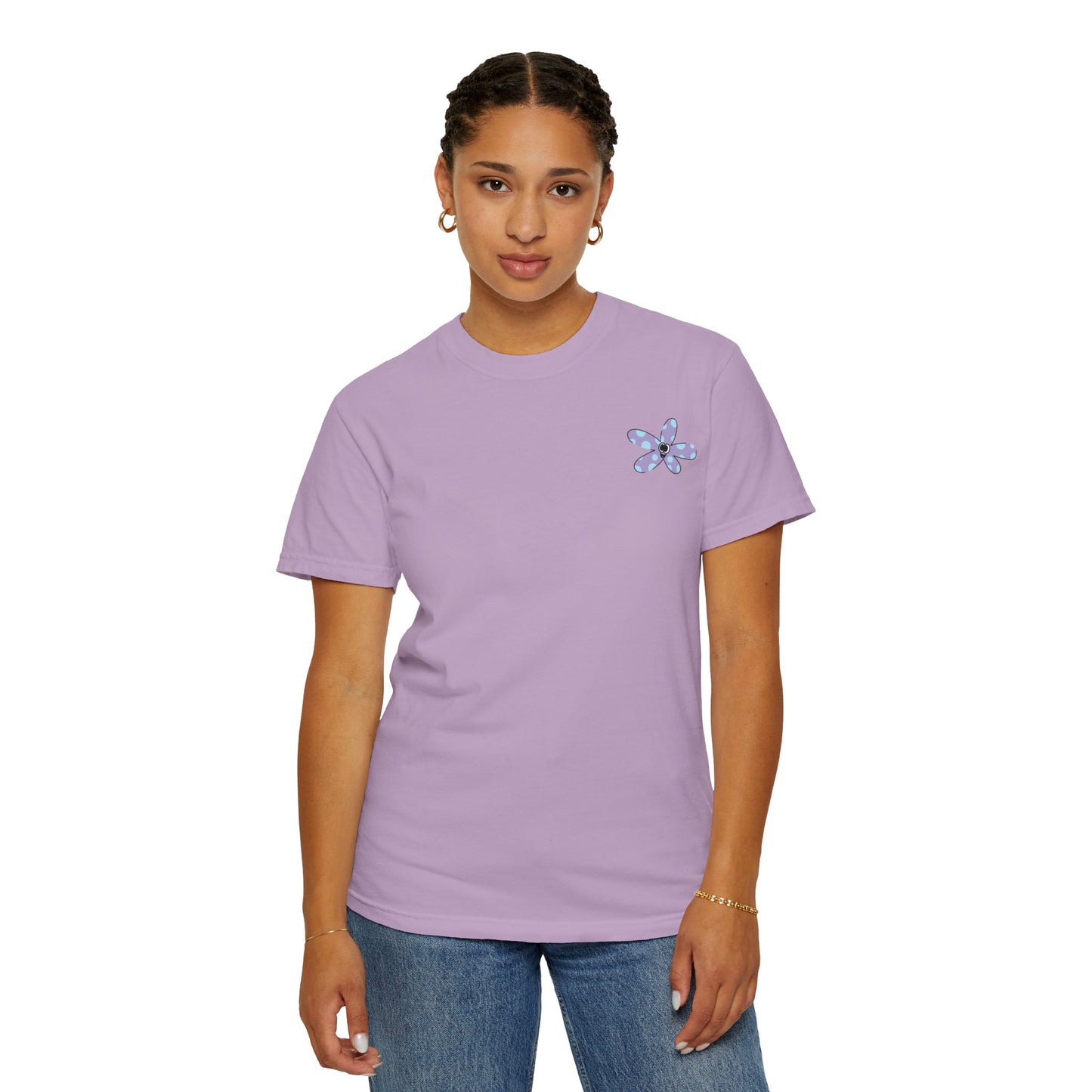 Powered By Happiness Unisex Garment-Dyed T-shirt