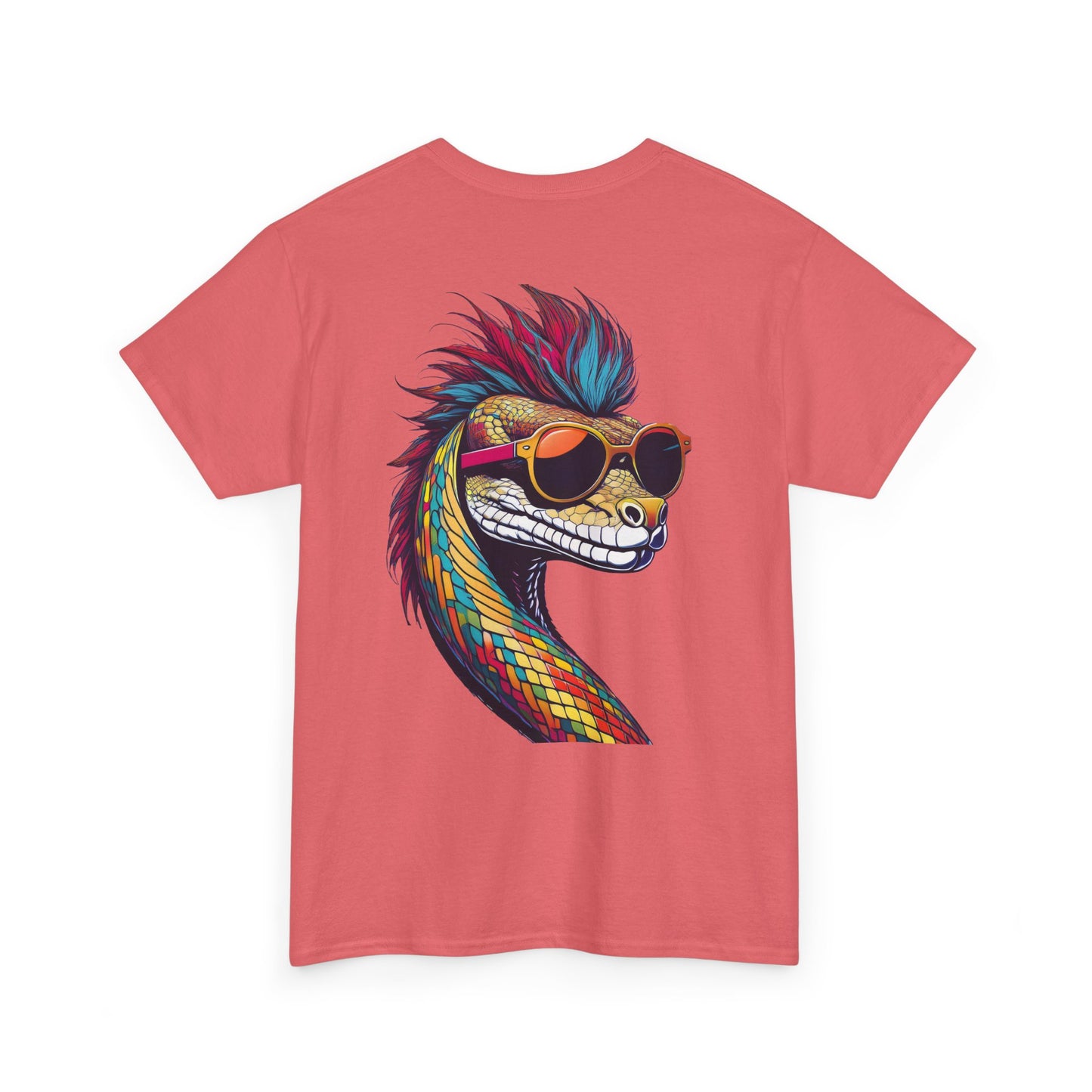 T-Shirt - Psychedelic Snake with Sunglasses