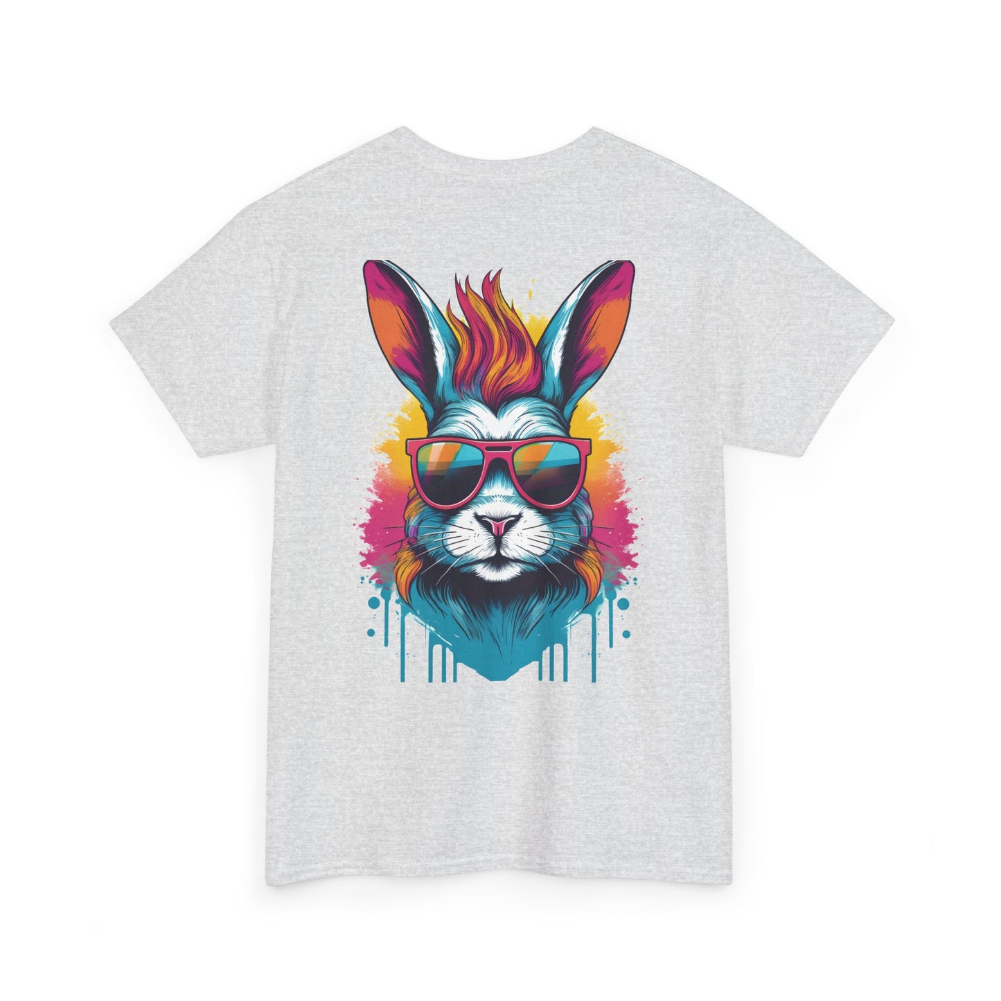 T-Shirt - Psychedelic Rabbit with Sunglasses