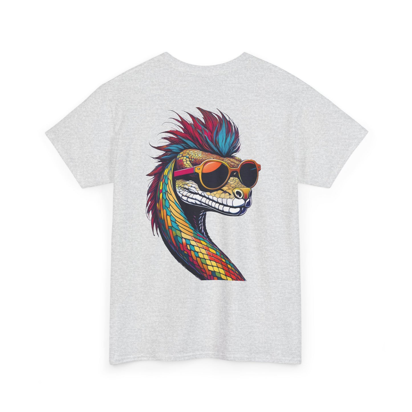 T-Shirt - Psychedelic Snake with Sunglasses