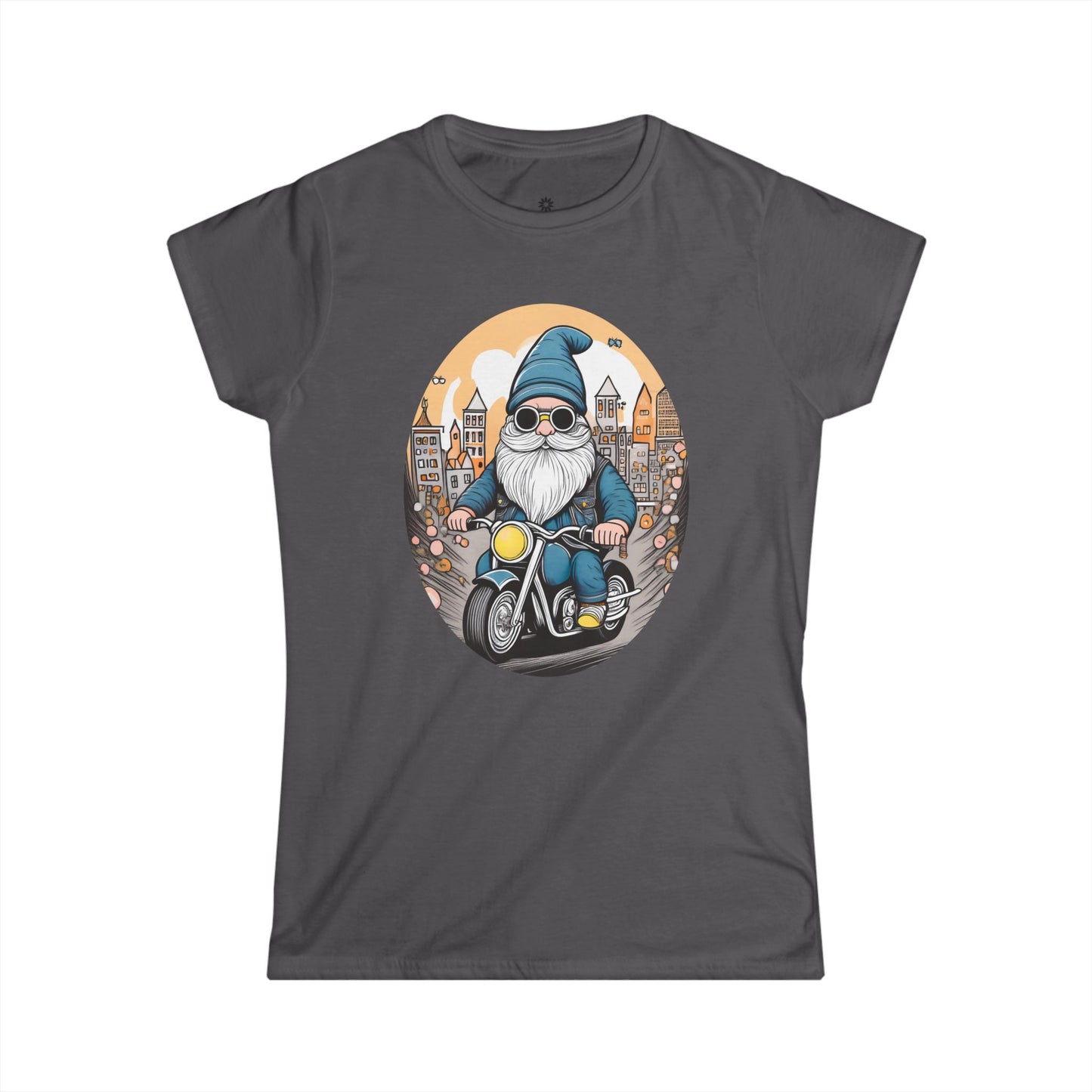 Women's T-Shirt - Gnome City Motorcycle