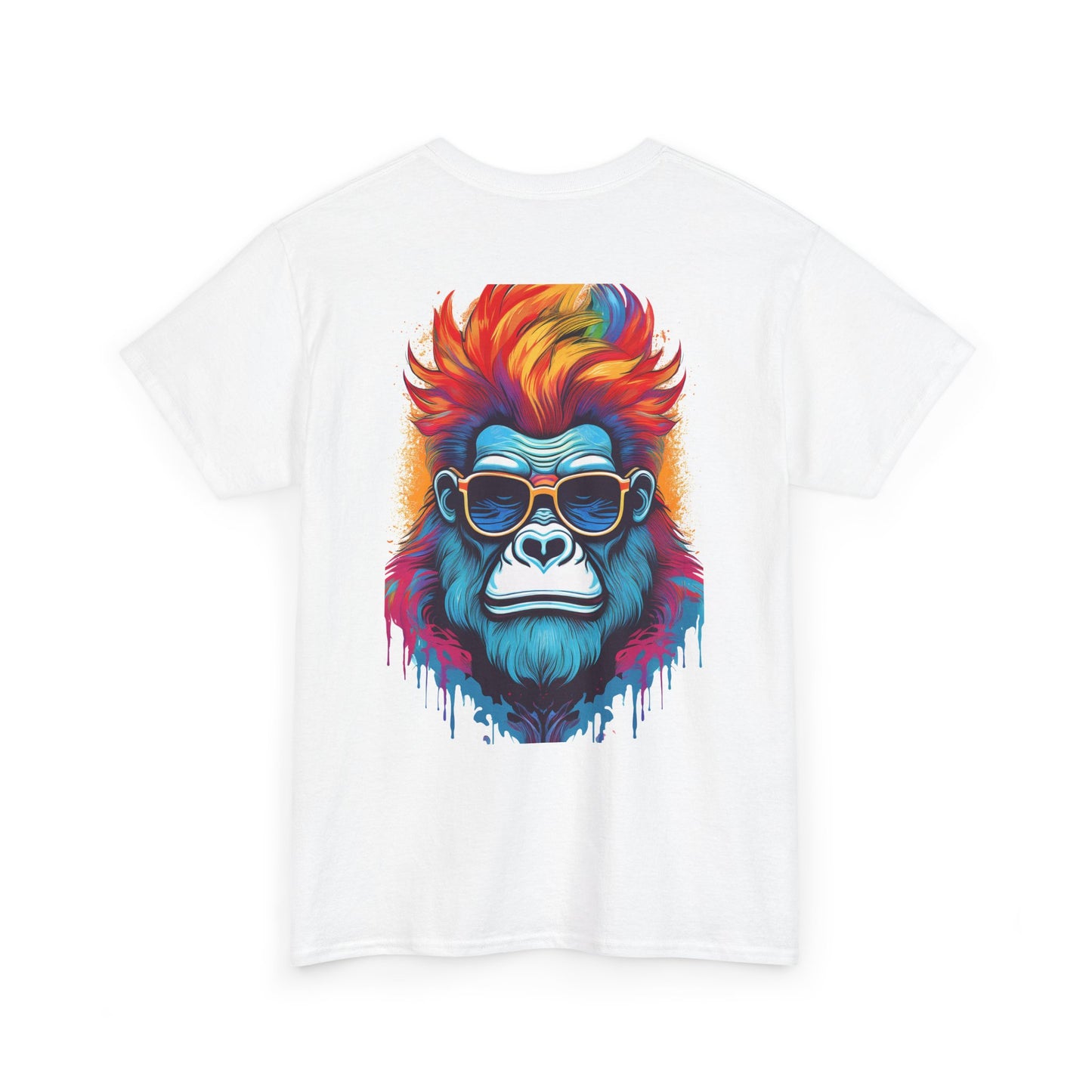 T-Shirt - Psychedelic Gorilla with Sunglasses