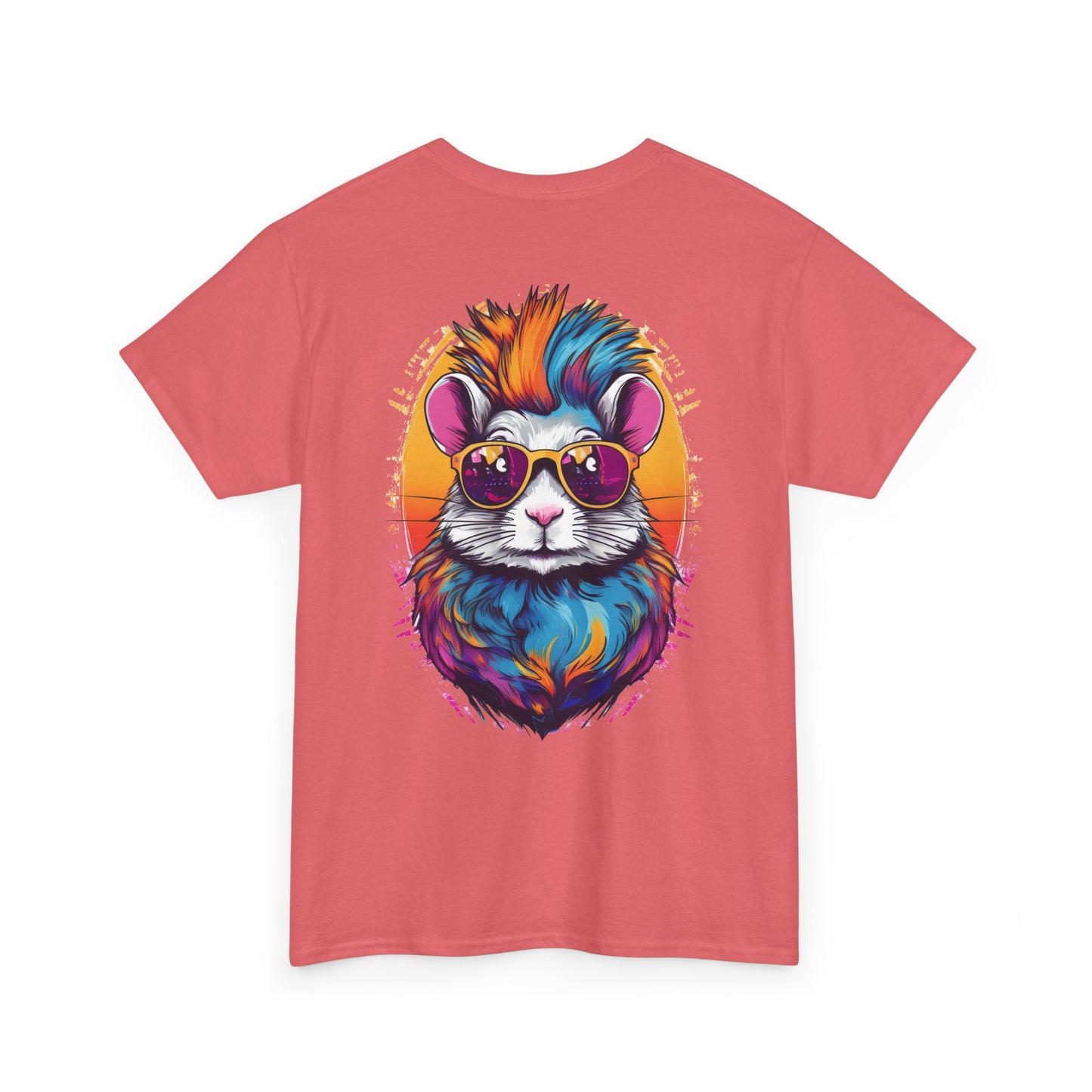 T-Shirt - Psychedelic Gerbil with Sunglasses