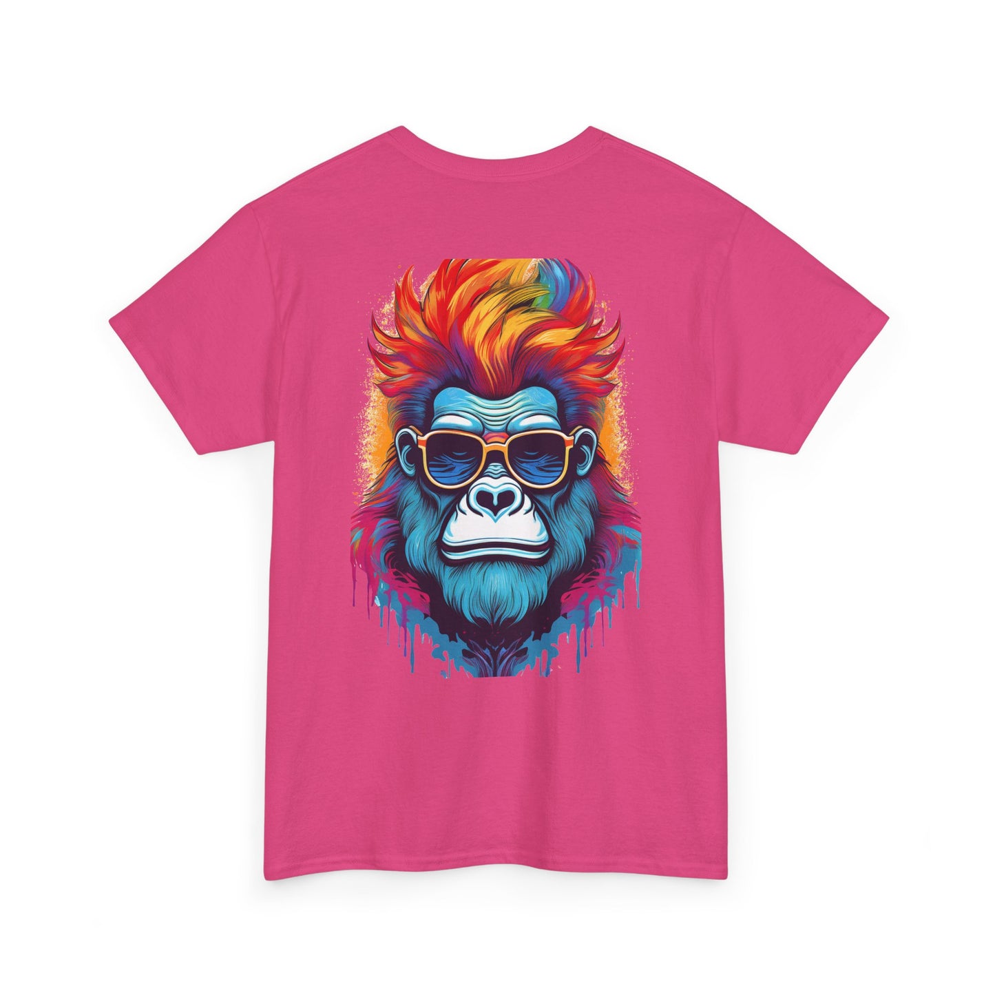 T-Shirt - Psychedelic Gorilla with Sunglasses