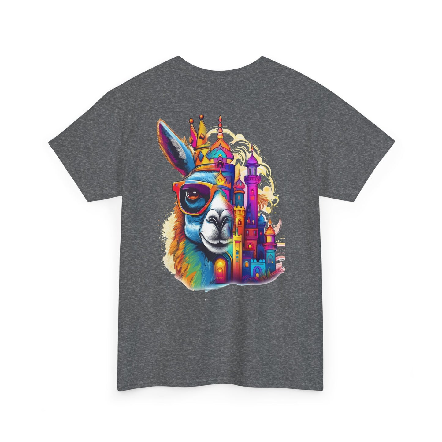 T-Shirt - Royal Llama with Sunglasses