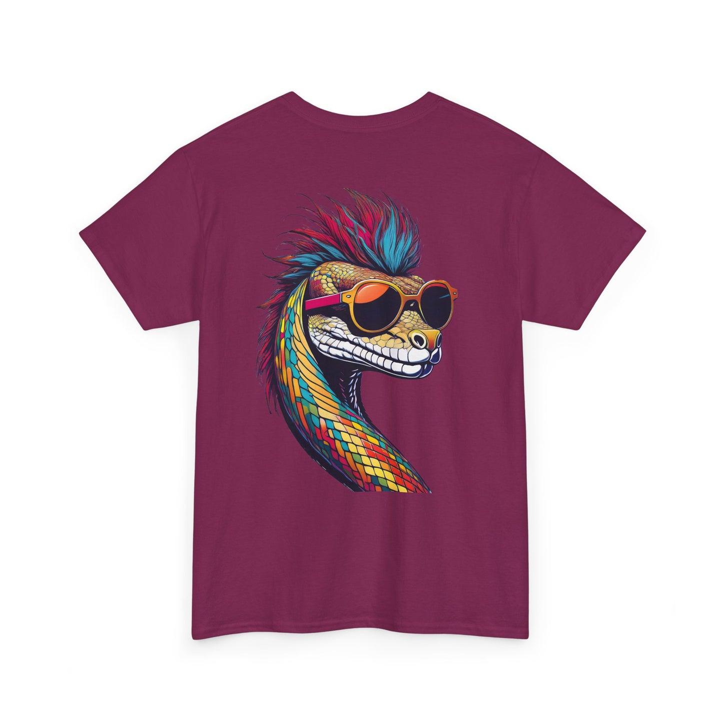 T-Shirt - Psychedelic Snake with Sunglasses