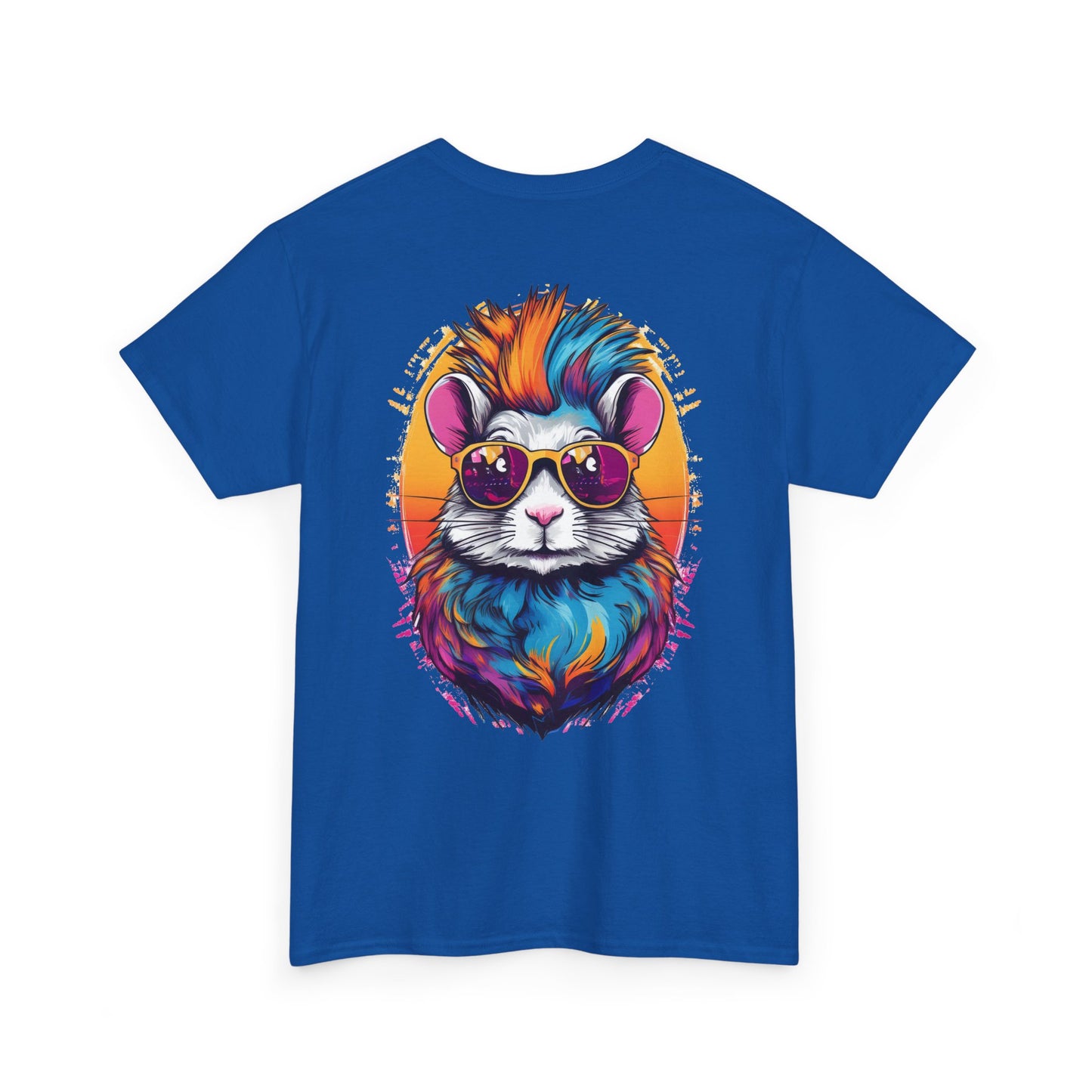 T-Shirt - Psychedelic Gerbil with Sunglasses