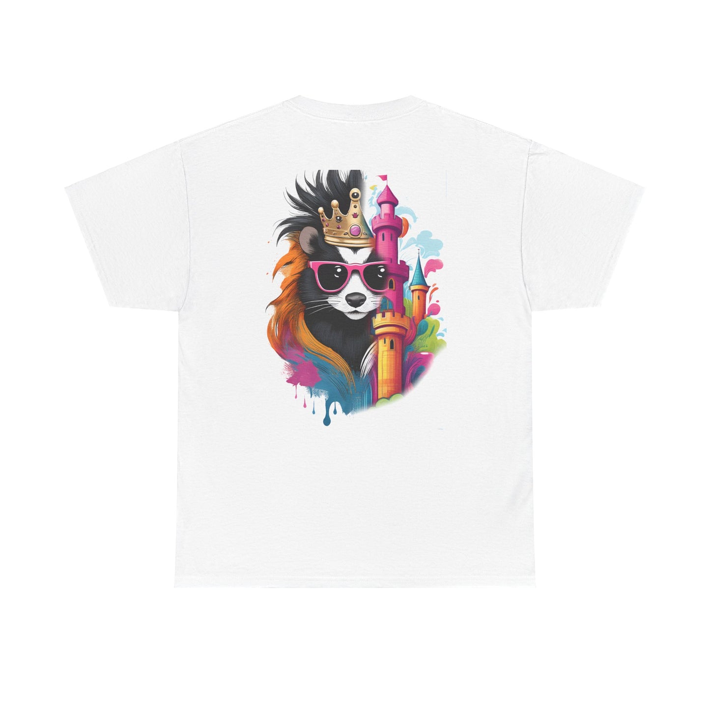 T-Shirt - Royal Skunk with Sunglasses