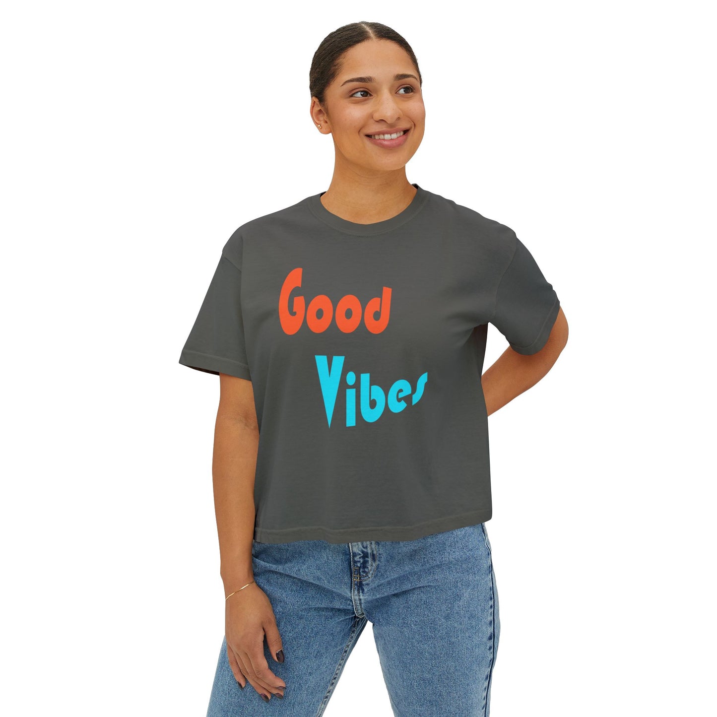 Good Vibes Women's Boxy Tee