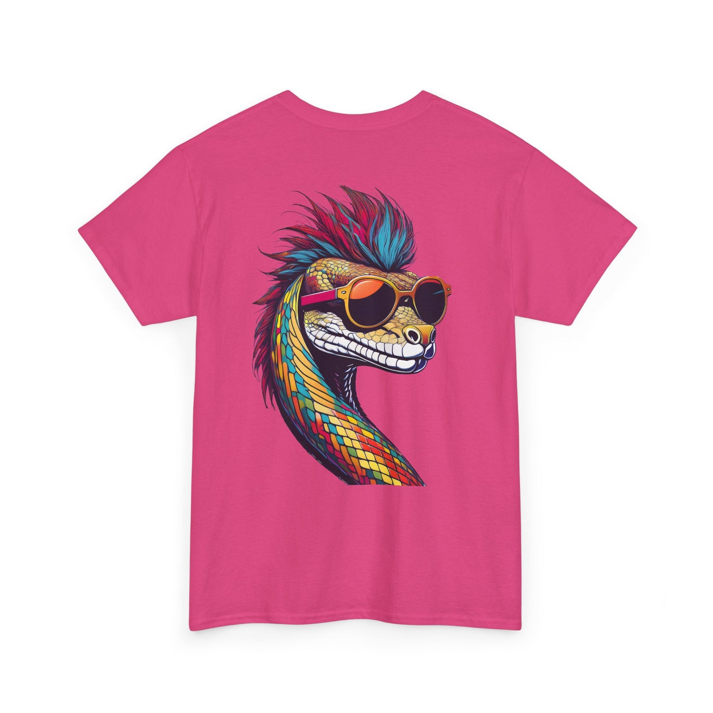 T-Shirt - Psychedelic Snake with Sunglasses