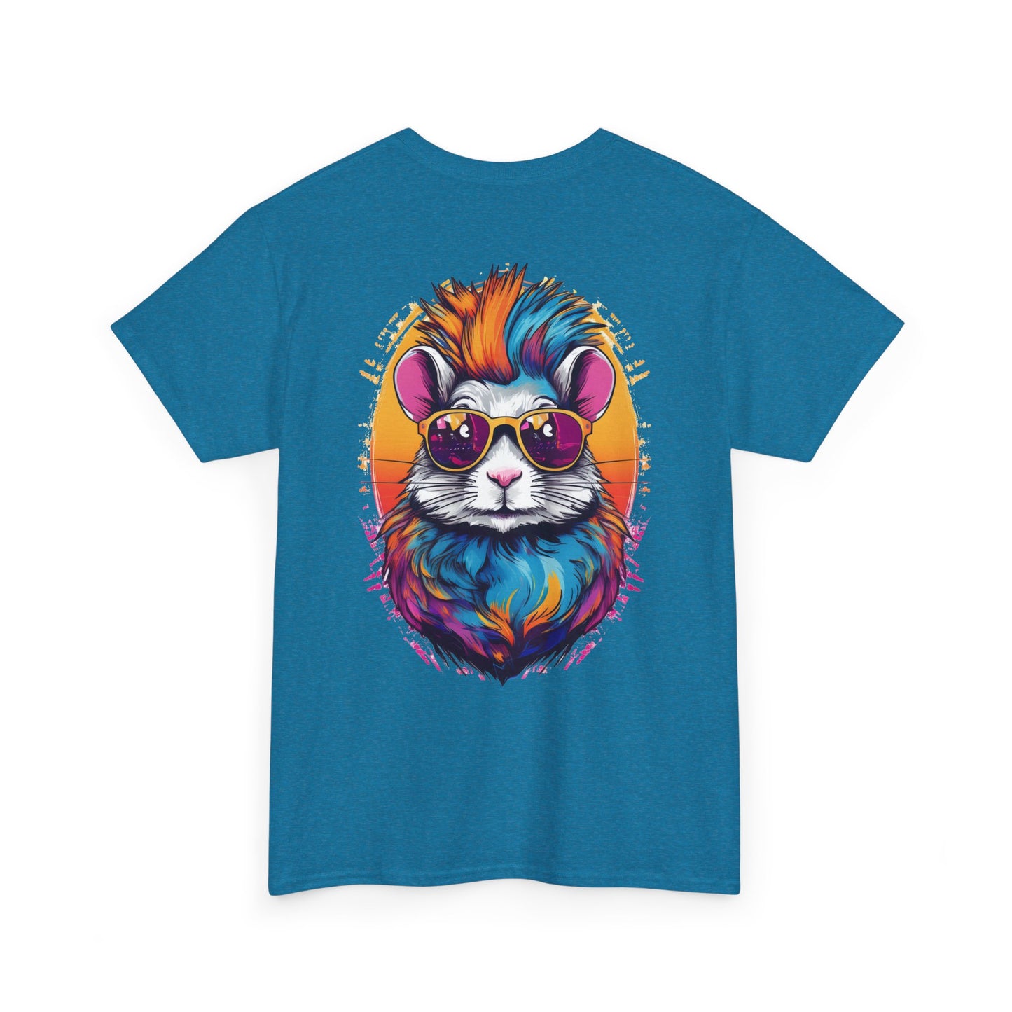 T-Shirt - Psychedelic Gerbil with Sunglasses