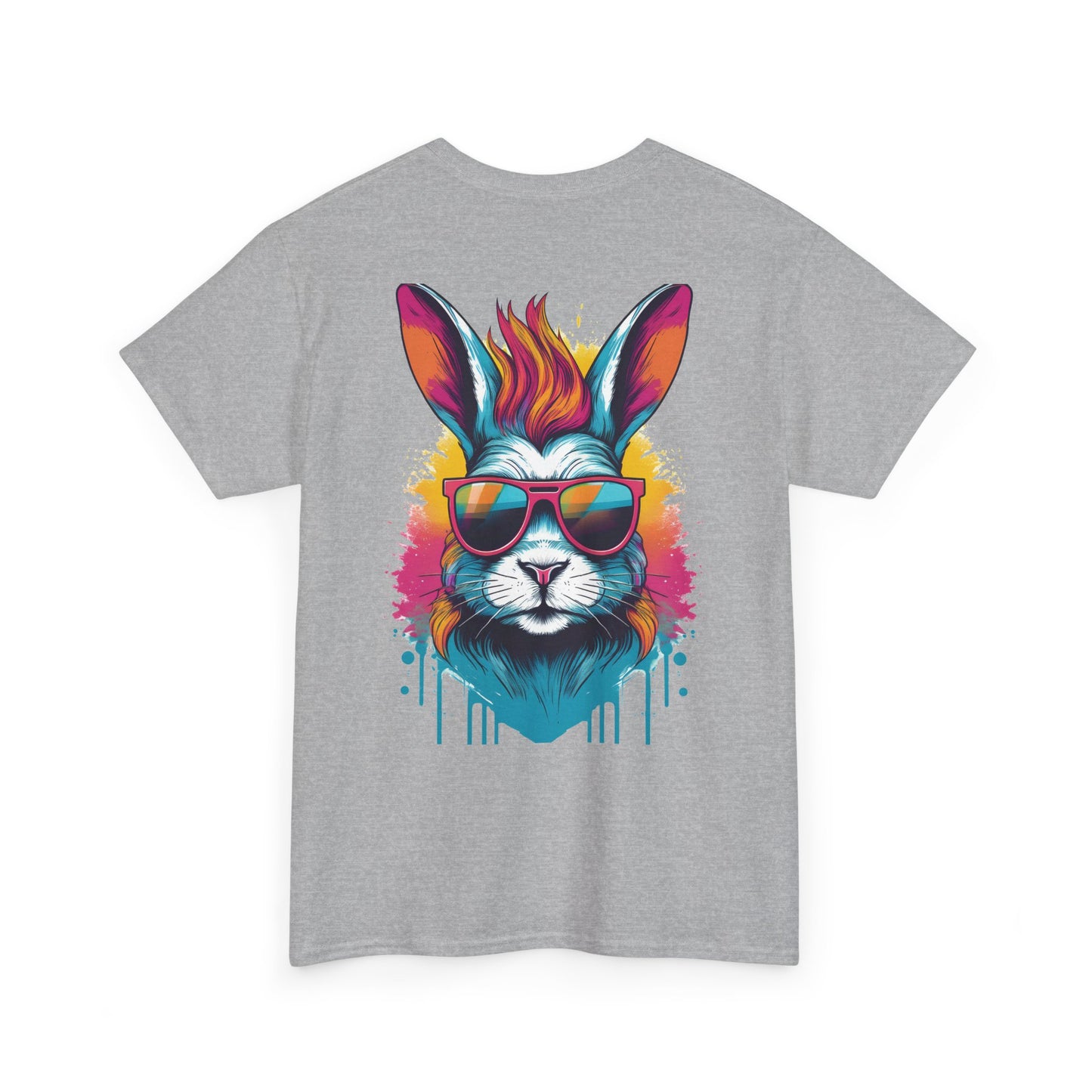 T-Shirt - Psychedelic Rabbit with Sunglasses