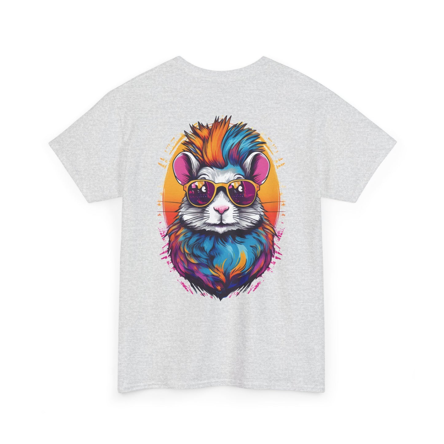 T-Shirt - Psychedelic Gerbil with Sunglasses