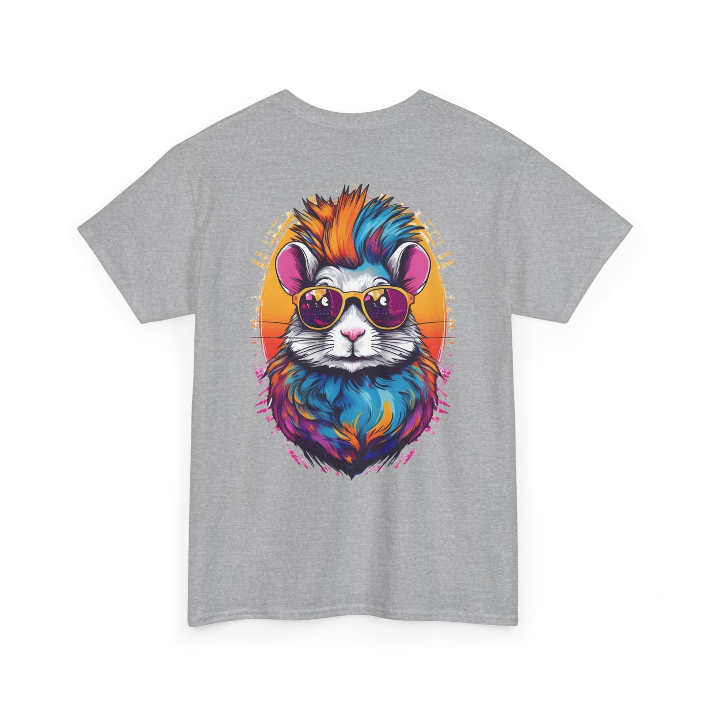 T-Shirt - Psychedelic Gerbil with Sunglasses