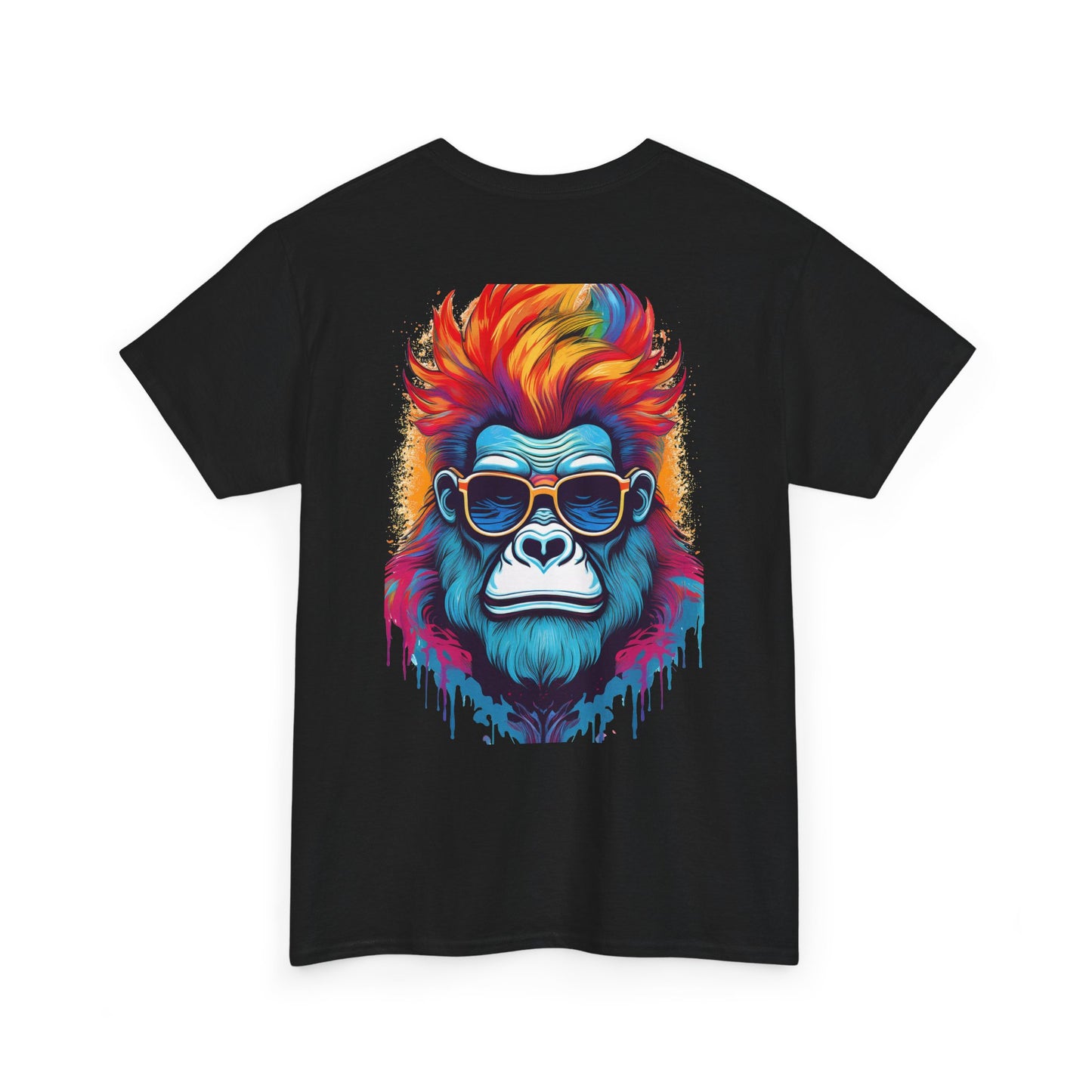 T-Shirt - Psychedelic Gorilla with Sunglasses